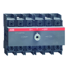 Реверсивный рубильник ABB OT100F3C 100А (80А AC23) [1SCA105008R1001]