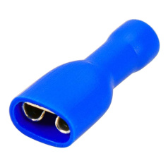 Клемма плоская полностью изолированная Rexant РППи-м 2.5-(6.3) (10 шт) [06-0395-A]