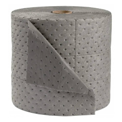 Универсальные впитывающие салфетки Brady HT555-E в диспенсере, 38 см х 46 м, рулон на 89 литров [spc813836]