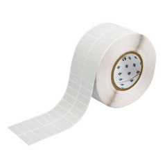 Этикетки Brady THT-37-428-10 полиэстер, 38.1 х 12.7 мм, серебристые матовые, 10000 шт [brd30213]