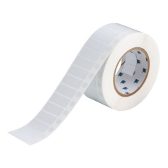 Этикетки Brady THT-190-492-3 полиэстер, 41.28 х 15.24 мм, Ø 9.53 мм, белые, 1500 шт [brd134097]