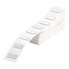 Объемные этикетки Brady BM‐06‐7593‐WT полиэстер, 45 х 15 мм, белый, 500 шт [brd312030]