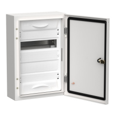 Корпус металлический IEK TITAN 5 ЩРн-24 (1х24), 460х310х140 мм, IP54, белый [TI5-50-N-024-54]