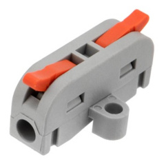 Клемма проходная с монтажной площадкой Rexant СМК 222-421P [07-6261]