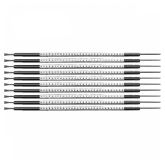 Клипсы для проводов Brady SCNC-05-0-9 диаметр 1.4-1.8 мм, легенда "0-9", нейлон, белые, 300 шт [brd313088]