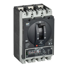 Автоматический выключатель IEK ARMAT литой корпус 3P D 50кА 160А электронный продвинутый [AR-MCCB-3D-050-0160A-ELPC]