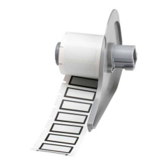 Этикетки Brady M7‐24‐423‐BK полиэстер, 28.702 х 12.7 мм, белый, 500 шт [brd173370]