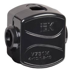 Зажим ответвительный IEK У-731М для кабеля сечением 4-10/1.5-10 мм², IP20 [UKZ-ZO-731M]