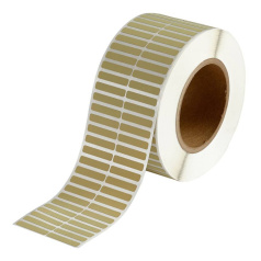 Этикетки Brady THT-13-724-10 полиимид, 31.75 х 6.35 мм, зеленовато-янтарные, 10000 шт [brd139863]