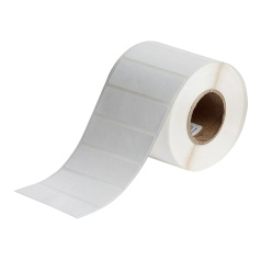 Этикетка Brady J20-18-7425J полипропилен, 25.4 х 76.2 мм, белая, 1000 шт [gws150545]