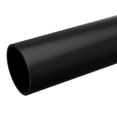 Труба гладкая жесткая IEK ПНД тяжелая, Ø 20 мм, черная, 100 м [CTR10-020-K02-100-1]