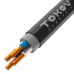 Кабель силовой медный ППГнг(А)-HF TOKOV ELECTRIC, 4х1.5 мм², ОК (N), 660 В [ТХМ00409117]