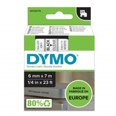 Картридж Dymo S0720770/43610, 6 мм, черный на прозрачном
