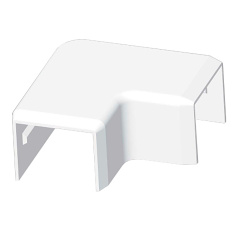 Поворот 90° Kopos LHD 25X20, 8913 (HB), белый