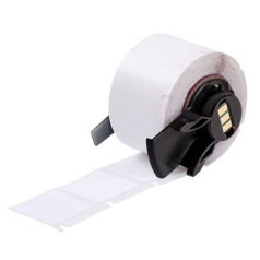 Этикетки Brady M6‐19‐489 полиэстер, 25.4 х 25.4 мм, белые, 250 шт [brd173743]