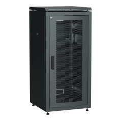 Шкаф сетевой 19" ITK LINEA N 28U 600х600 мм, чёрный [LN05-28U66-P]