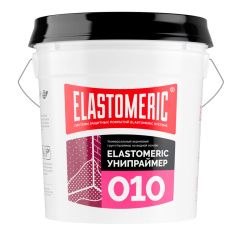 Универсальная акриловая грунтовка Elastomeric 010 UniPrime, прозрачная, 17 кг