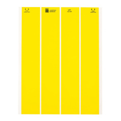 Этикетки Brady ELAT-13-747-YL на листах А4, 47 х 21 мм, желтые (53 листа) [brd29852]