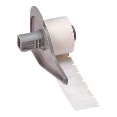 Этикетки Brady M71-17-483 полиэстер, 25.4 х 12.7 мм, белые, 500 шт [brd115112]