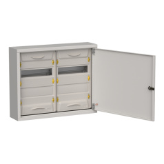 Корпус металлический IEK TITAN 5 ЩРн-48 (2х24), 460х570х140 мм, IP31, серый [TI5-50-N-2X024-31-7035]