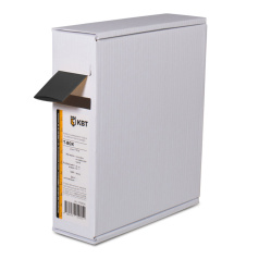 Термоусадочная трубка КВТ Т-BOX-20/10 черная, в евро-боксах по 10 метров [65634]