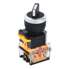 Переключатель IEK D8-11X2 на 2 положения 1NO+1NC, черный [BSW30-11X2-3-24-2-K02]