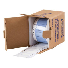 Термоусадочный маркер Brady PS-500-2-WT-S, 50.8 х 21.6 мм, белые, 250 шт [brd32147]