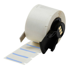 Этикетки Brady M6‐17‐494‐BL полиэстер, 25.4 х 12.7 мм, синий, 500 шт [brd173489]