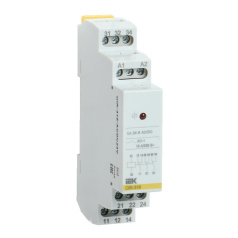 Реле промежуточное модульное OIR IEK 3 контакта 16А 24В AC/DC [OIR-316-ACDC24V]