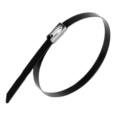 Хомут-стяжка стальная с полимерным покрытием Rexant 152 x 4.6 мм (50 шт) [07-0158-5]