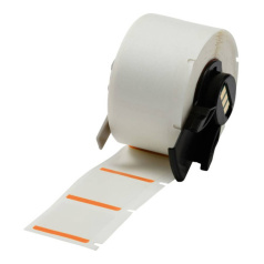 Этикетки Brady M6‐19‐494‐OR полиэстер, 25.4 х 25.4 мм, оранжевый, 250 шт [brd173501]