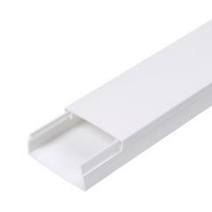 Кабель канал IEK "ECOLINE" 12х12 мм, 2 м, белый [CKK11-012-012-1-K01]