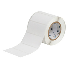 Этикетки Brady THT-55-408-1 cинтетическая бумага, 101.6 х 50.8 мм, белые, 1000 шт [brd35660]