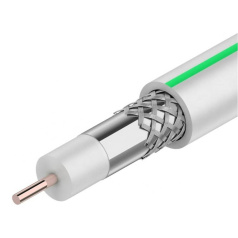 Кабель коаксиальный SAT 703B PROconnect, 75 Ом, белый, бухта 20 м [01-2431-2-20]