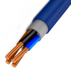 Кабель силовой медный ВВГнг(А)-LSLTx, 5х6 мм², ОК (N PE), 660 В [ЭК000106174]