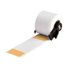 Самоламинирующиеся этикетки Brady M6‐33‐427‐OR винил, 38.1 х 101.6 мм, оранжевые, 100 шт [brd173848]