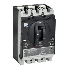 Автоматический выключатель IEK ARMAT литой корпус 3P G 50кА 250А электронный стандартный [AR-MCCB-3G-050-0250A-ELSC]