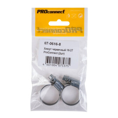 Хомут червячный PROconnect 16-27-0.7 мм (2 шт) [07-0616-8]