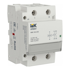 Контактор модульный IEK ARMAT KMR 100А 230В AC 2НО [AR-KMR10-100-20-230]