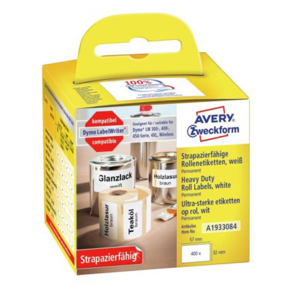 Этикетки Avery Zweckform для принтеров Dymo LW, 32 х 57 мм (400 шт) [А1933084]