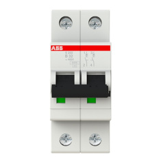 Автоматический выключатель ABB S202 2P B32 6кА [2CDS252001R0325]
