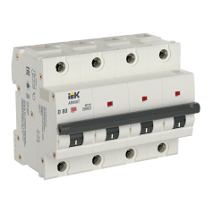 Автоматический выключатель IEK ARMAT M10H 4P L 80А [AR-M10H-4-L080]
