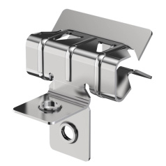 Балочный зажим IEK HDZ 1-5 мм с отгибом и резьбой М8 [CME21-BZOR-08-HDZ]