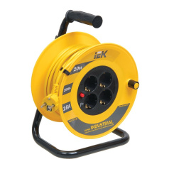 Удлинитель на катушке УК20 IEK INDUSTRIAL, 2P+PE 3х1.5 мм², 20 м [WKP15-16-04-20]