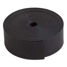 Термоусаживаемая лента с клеевым слоем Rexant ТЛ-0.8, 25 мм х 0.8 мм х 5 м, черная [48-9006]