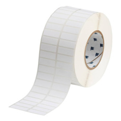 Этикетки Brady THT-37-489-10 полиэстер, 38.1 х 12.7 мм, белые матовые, 10000 шт [brd67105]