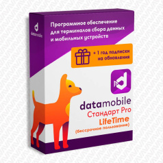 Программное обеспечение для ТСД DataMobile, версия Стандарт Pro - LifeTime