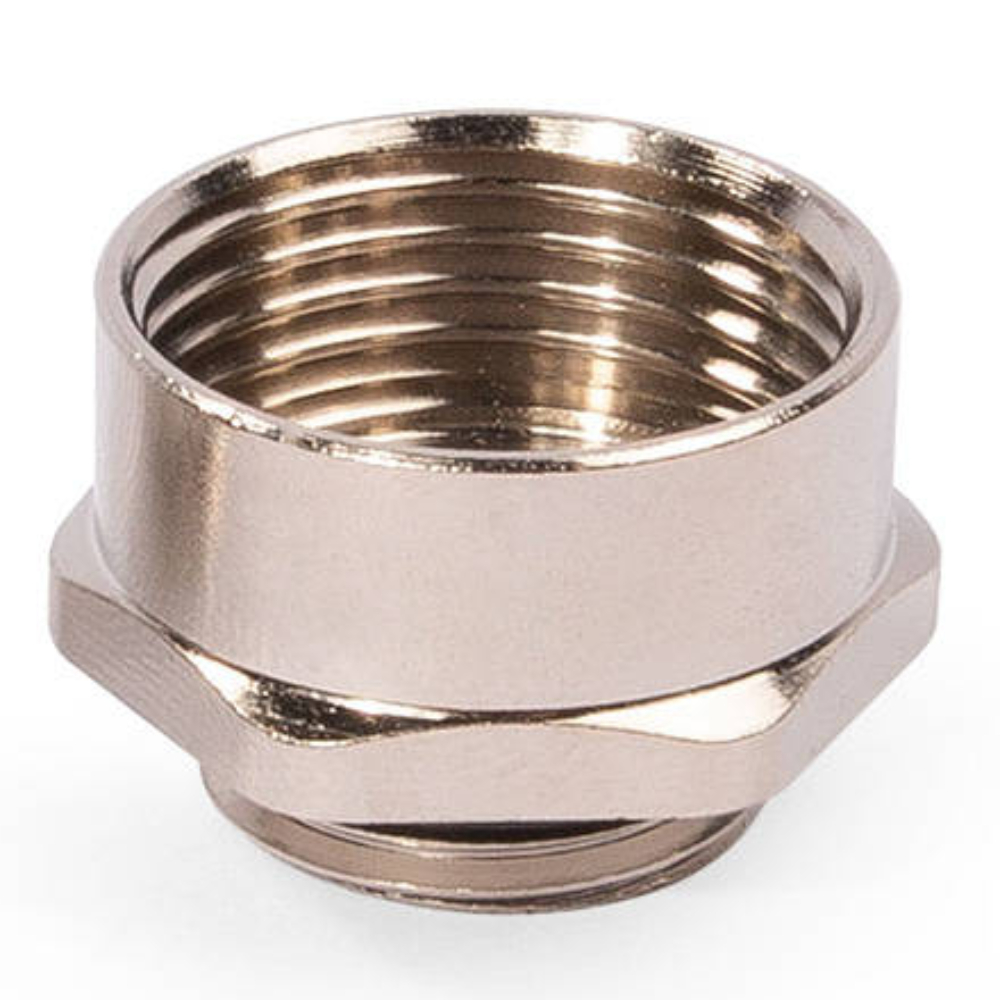 Муфта переходная латунная увеличивающая Fortisflex МПЛ М16/М20, стальной [89598]