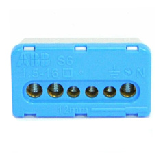 Клеммник винтовой ABB N 3x16-3х6 мм NK/S06 [1SPE007715F0731]