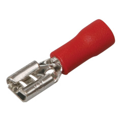 Разъем плоский изолированный IEK РпИм 1.25-5-0.8 с ПВХ манжетой (20 шт) [URM10-4-D15-D17-5]